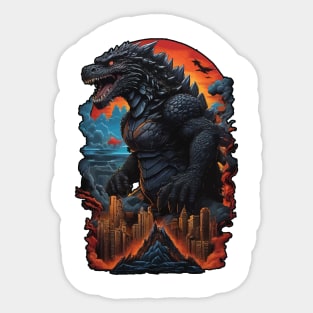 Godzilla Sticker